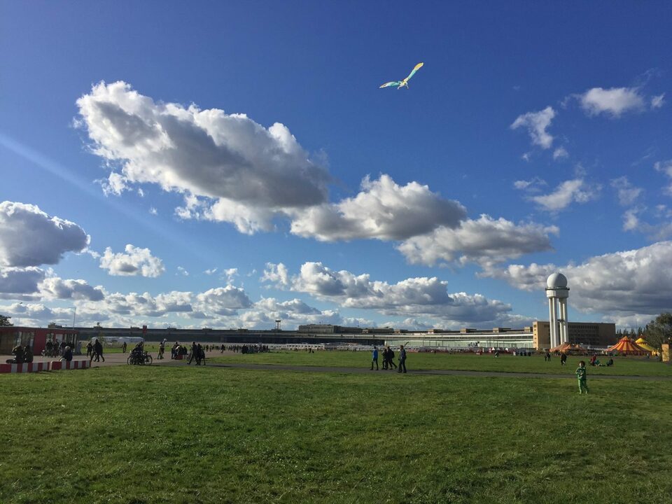 Tempelhofer Feld Berlinben. Fotó (cc) Eutropian. Forrás: Cooperative City
